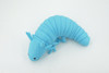 Axolotl, Blue, Paedomorphic Salamander, Sensory Fidget Stress Relief Axolotl, Educational, Plastic, Design, Figure, Toy, Kids, Educational, Gift,      7"      RI29 B301