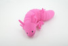 Axolotl, Pink, Paedomorphic Salamander, Sensory Fidget Stress Relief Axolotl, Educational, Plastic, Design, Figure, Toy, Kids, Educational, Gift,      7"      RI27 B301