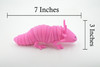 Axolotl, Pink, Paedomorphic Salamander, Sensory Fidget Stress Relief Axolotl, Educational, Plastic, Design, Figure, Toy, Kids, Educational, Gift,      7"      RI27 B301