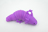 Axolotl, Purple, Paedomorphic Salamander, Sensory Fidget Stress Relief Axolotl, Educational, Plastic, Design, Figure, Toy, Kids, Educational, Gift,      7"      RI26 B301