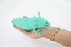 Axolotl, Green, Paedomorphic Salamander, Sensory Fidget Stress Relief Axolotl, Educational, Plastic, Design, Figure, Toy, Kids, Educational, Gift,      7"      RI28 B301