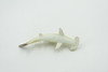 Shark, Hammerhead Shark, High Quality, Rubber Fish, Hand Painted, Realistic, Toy Figure, Model, Replica, Kids, Educational, Gift,      3"     IM01 B228