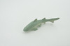 Shark, Grey Nurse Shark, Gray, High Quality, Rubber Fish, Hand Painted, Realistic, Toy Figure, Model, Replica, Kids, Educational, Gift,      3"     IM06 B228 