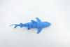 Shark, Blue Shark, High Quality, Hand Painted, Soft Rubber, Requiem Shark, Realistic, Toy, Figure, Model, Replica, Kids, Educational, Gift,      7"    CWG307 B382 