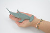 Shark, Scalloped Hammerhead Shark, High Quality, Hand Painted, Realistic, Rubber, Fish, Figure, Model, Toy, Kids, Educational, Gift,        7"       CWG308 B382