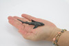 Galapagos Islands Shark, Black, Educational, Hand Painted, Realistic Plastic Shark, Lifelike, Diorama, Model, Toy, Kids, Gift,  3 1/2 Inches. 