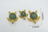 Sea Turtle, 3 Piece Set, 3 Sizes, Design, Realistic, Figure, Reptile, Educational, Lifelike, Model, Figurine, Replica, Toy, Kids, Gift,      3"