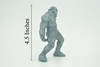 Abominable Snowman, Yeti, Himalayan Mountain Ape, High Quality, Hand Painted, Rubber, Realistic, Figure, Model, Replica, Toy, Kids, Educational, Gift,  4 1/2"  CH728 BB177