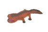 Koolasuchus Cleelandi, Red, Prehistoric Amphibian, Museum Quality, Hand Painted, Realistic, Rubber, Animal, Figure, Model, Toy, Kids, Educational, Gift  8"  CH729 BB177