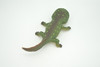 Koolasuchus Cleelandi, Green, Prehistoric Amphibian, Museum Quality, Hand Painted, Realistic, Rubber, Animal, Figure, Model, Toy, Kids, Educational, Gift  8"  CH282 BB178