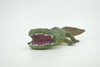 Koolasuchus Cleelandi, Green, Prehistoric Amphibian, Museum Quality, Hand Painted, Realistic, Rubber, Animal, Figure, Model, Toy, Kids, Educational, Gift  8"  CH282 BB178