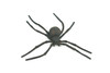 Spider, Black Widow, Latrodectus, High Quality, Hand Painted, Hard Rubber, Insect, Realistic, Figure, Model, Replica, Toy, Kids, Educational, Gift,     4"   CH290 BB179