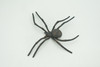 Spider, Black Widow, Latrodectus, High Quality, Hand Painted, Hard Rubber, Insect, Realistic, Figure, Model, Replica, Toy, Kids, Educational, Gift,     4"   CH290 BB179