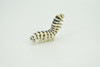 Caterpillar, larva of a butterfly or moth, High Quality, Hand Painted, Hard Rubber, Insect, Realistic, Figure, Model, Replica, Toy, Kids, Educational, Gift,   2"   CH291 BB179