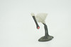 Bird, Spoonbill, White, Very Realistic, Museum Quality, Hand Painted, Hard Rubber, Realistic, Model, Replica, Kids, Educational, Gift,     3"    CH292 BB179