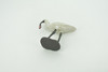 Bird, Spoonbill, White, Very Realistic, Museum Quality, Hand Painted, Hard Rubber, Realistic, Model, Replica, Kids, Educational, Gift,     3"    CH292 BB179