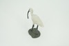 Bird, Spoonbill, White, Very Realistic, Museum Quality, Hand Painted, Hard Rubber, Realistic, Model, Replica, Kids, Educational, Gift,     3"    CH292 BB179