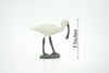 Bird, Spoonbill, White, Very Realistic, Museum Quality, Hand Painted, Hard Rubber, Realistic, Model, Replica, Kids, Educational, Gift,     3"    CH292 BB179
