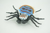 Peacock Spider, Jumping Spiders, Maratus, Museum Quality, Hand Painted, Realistic, Rubber, Insect, Figure, Model, Toy, Kids, Educational, Gift    4 1/2"    CH300 BB181