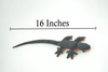 Lizard, Reptiles, Red, Hand Made, Thailand Sand Creatures, Toy, Paper Weight, Bean Bag, Cornhole, Game, Kids, Educational, Gift,        16"    TH41 BB305