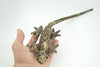 Lizard, Reptiles, Brown, Hand Made, Thailand Sand Creatures, Toy, Paper Weight, Bean Bag, Cornhole, Game, Kids, Educational, Gift,        16"    TH44 BB305
