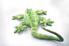 Lizard, Reptiles, Iguana, Green, Herbivorous lizards, Hand Made in Thailand, Stuffed Reptile, Plush Toy, Kids, Educational, Gift,        30"    TH46 BB309