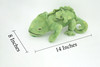 Iguana with Baby, Plush Animal, Soft, Stuffed, Toy, Educational, Realistic Iguana Design, Figure, Lifelike, Replica, Gift,       14"    PK02 B498