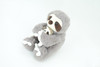 Sloth with Baby, Plush Animal, Soft, Stuffed, Toy, Educational, Realistic Sloth Design, Figure, Lifelike, Replica, Gift,        8"     PK03 B499