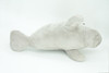 Manatee  with Baby, Plush Animal, Soft, Stuffed, Toy, Educational, Realistic Manatee Design, Figure, Lifelike, Replica, Gift,       16"     PK07 B503