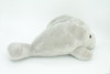 Manatee  with Baby, Plush Animal, Soft, Stuffed, Toy, Educational, Realistic Manatee Design, Figure, Lifelike, Replica, Gift,       16"     PK07 B503
