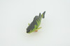 Yellow Perch, Hand Painted, Educational, Rubber Fish, Realistic Figure, Lifelike Model, Figurine, Replica, Gift,      2 3/4"    SF14 B31   
