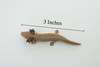 Mudpuppy, Common, Hand Painted, Educational, Rubber Salamander, Realistic Figure, Lifelike Model, Figurine, Replica, Gift,    3"     SF16 B31   