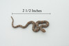 Water Snake, Hand Painted, Educational, Rubber Snake, Realistic Figure, Lifelike Model, Figurine, Replica, Gift,      2 1/2"    SF19 B31   