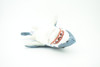 Shark Finger Puppet, Very Nice Plush Great White Shark, Stuffed Fish, Educational, Realistic, Lifelike, Gift,   8"  FM17 B236