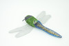 Dragonfly Finger Puppet, Very Nice Plush Dragon Fly, Stuffed Insect, Educational, Realistic, Lifelike Model, Gift,    7"   FM04 B233