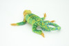 Lizard Finger Puppet, Very Nice Plush Collared Lizard, Stuffed Reptile, Educational, Realistic, Lifelike Model, Gift,    9"   FM05 B233