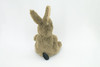 Rabbit Finger Puppet, Very Nice Plush Jack Rabbit, Stuffed Animal, Educational, Realistic, Lifelike, Gift,    6"   FM20 B236