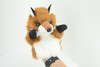 Fox Hand Puppet, Very Nice Plush Red Fox, Stuffed Animal, Educational, Realistic, Lifelike, Gift,    9"   FM30 B75