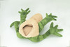 Frog Hand Puppet, Very Nice Plush Frog, Stuffed Amphibian Educational, Realistic, Lifelike Model, Gift,    18"   FM37 B415