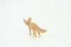 Fennec Fox, Vulpes zerda, Desert Fox, Hand Painted, Educational, Rubber, Realistic Figure, Lifelike Model, Replica, Gift,    2"   SF22 B45