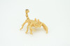 Scorpion, Desert Arachnid, Deathstalker, Hand Painted, Educational, Rubber, Realistic Figure, Lifelike Model, Gift,         2 "   SF26 B45