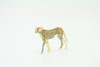 Cheetah, Big Cat, African speedster, Hand Painted, Educational, Rubber Animal, Realistic Figure, Lifelike Model, Gift,    3 "   SF28 B45