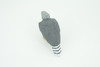 Eagle, Great Harpy Eagle, Harpia harpyja, Hand Painted, Educational, Rubber Animal, Realistic Figure, Lifelike, Gift,    2 1/2"    SF34 B44