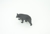 Black Bear, Ursus americanus, American Black Bear, Hand Painted, Educational, Rubber Animal, Realistic Figure, Lifelike, Gift,    2 1/2"    SF48 B15 