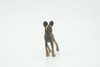 African Wild Dog, Painted Wolf, African Hunting Dog, Hand Painted, Educational, Rubber Animal, Realistic Figure, Lifelike, Gift,    2 "   SF52 B58