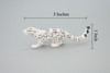 Snow Leopard, Panthera uncia, Ounce, Irbis, Hand Painted, Educational, Rubber Animal, Realistic Figure, Lifelike, Gift,    3 "   SF53 B58