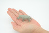 Black Rhino, Diceros bicornis, Educational, Rubber Animal, Realistic Figure, Lifelike, Gift,   2 1/2"   SF58 B58