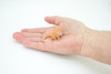 House Cat,  Orange Tabby, Marmalade Cat, Rubber, Hand Painted, Realistic, Figure, Model, Replica, Toy, Kids, Educational, Gift,    2"   SF70 B16