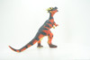 Pachycephalosaurus, thick-headed lizard, Cretaceous Dinosaur, Hand Painted, Educational, Soft Rubber, Lifelike Model, Gift,    13"   AR12 B305 