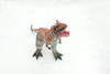 Carnotaurus, Horned Carnivore, Cretaceous Dinosaur, Hand Painted, Educational, Soft Rubber, Lifelike Model, Gift,    13"   AR11 B305 